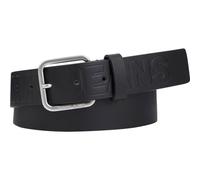 Tommy Jeans Men Belt Tjm Finley 3.5 cm Leather, Multicolor (Black), 95