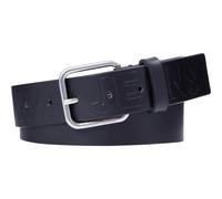 Tommy Jeans Men Belt Tjm Finley 3.5 cm Leather, Multicolor (Twilight Navy), 90