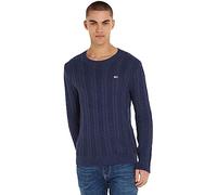 Tommy Jeans Men Jumper Pullover , Blue (Twilight Navy), L