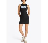Tommy Jeans Minivestido tank top con logo bubble. Negro L