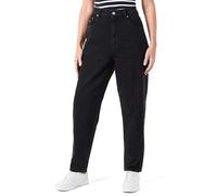 Tommy Jeans Mom Jean Uhr TPR Ai4185 Dw0dw21389 Vaqueros, Mezclilla (Negro Mezclilla), 30W / 28L para Mujer