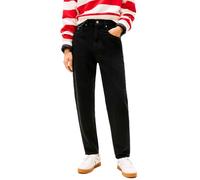 Tommy Jeans Mom Jean Uhr TPR Ai4185 Dw0dw21389 Vaqueros, Mezclilla (Negro Mezclilla), 34W / 28L para Mujer