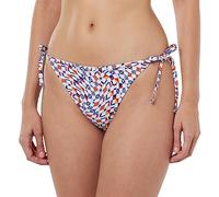 Tommy Jeans Mujer Braguita de bikini String Side Tie Print Sport, Multicolor (Flag Wave Check Print), M