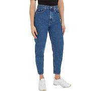 Tommy Jeans Mujer Pantalón Vaquero Mom Jeans High Rise, Azul (Denim Medium), 26W / 30L