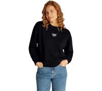 Tommy Jeans Mujeres TJW ESSENTIAL LOGO 1 CREW EXT DW0DW18776, Black (Black), 4XL