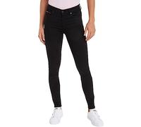 Tommy Jeans Nora Mr Skny Stbks Dw0dw09216 Pantalones de Mezclilla, Azul (Staten Black Stretch), 26W / 32L Mujer