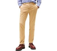 Tommy Jeans Pantalón Chino Hombre Scanton Twill Slim Fit, Beige (Dark Dune), 34W/30L