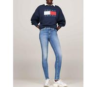 Tommy Jeans Pantalón vaquero de mujer Nora de tiro medio. Azul índigo 28 - Largo 32