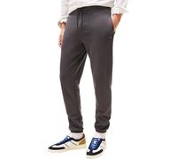 Tommy Jeans Pantalones de chándal Hombre Slim Fit Flag con cordón Ajustable, Gris (Washed Black), M