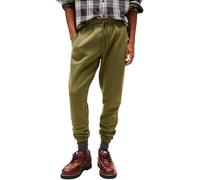 Tommy Jeans Pantalones de chándal Hombre Slim Fit Flag con cordón Ajustable, Verde (Dark Greenery), S