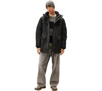 Tommy Jeans Parka Hombre City Ready con capucha, Negro (Black), L