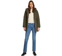 Tommy Jeans Parka Mujer con Capucha, Verde (Fatigue Green), L