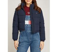 Tommy Jeans Cazadora Acolchada Mujer Cropped Essential Puffer Corta, Azul (Dark Night Navy), L