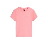 Tommy Jeans Plus Camiseta rosa / blanco XXS rosa / blanco