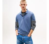 Tommy Jeans Hombre Polo Manga Corta Slim Placket Slim Fit, Azul (Blue Moment), S