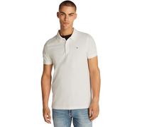 Tommy Jeans Polo de Manga Corta Hombre Slim Fit, Blanco (Ecru), XXL