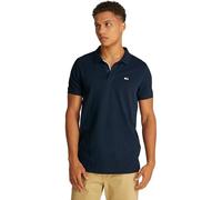 Tommy Jeans Polo de Manga Corta Hombre Slim Placket Slim Fit, Azul (Dark Night Navy), 6XL