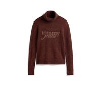 TOMMY JEANS Rollkragenpullover marrón | M