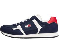 Tommy Jeans Runner Sneaker Hombre Casual Low Top, Azul (Dark Night Navy), 40