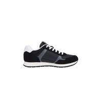 Tommy Jeans Runner Sneaker Hombre Casual Low Top, Negro (Black), 42
