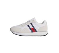 Tommy Jeans Runner Sneaker Hombre Modern Calzado deportivo, Blanco (White), 44