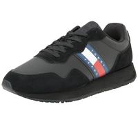Tommy Jeans Runner Sneaker Hombre Modern Calzado deportivo, Negro (Black), 44