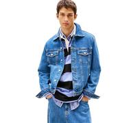 Tommy Jeans Ryan Rglr Trckr Jckt Ext Ci8132 Dm0Dm22635 Chaqueta Trucker, Denim (Denim Medium), M para Hombre