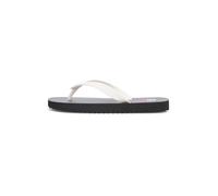 Tommy Jeans Tjw Logo Summer Sandal En0en02979, Chanclas Mujer, Black (Black/Ecru), 37 EU