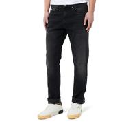 Tommy Jeans Scanton Slim Ai3385Dm0Dm21888 Corte Entallado, Mezclilla (Negro Mezclilla), 34W/36L para Hombre