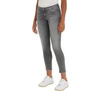 Tommy Jeans Scarlett LW SKN ANK SPLT BH1275 DW0DW17595 Pantalones de Mezclilla, Denim (Denim Black), 24W / 34L para Mujer
