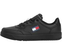 Tommy Jeans Sneaker con suela cupsole Hombre Retro Essential Calzado, Negro (Black), 45