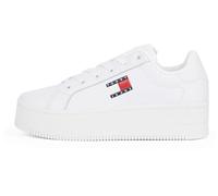 Tommy Jeans Zapatillas Flatform para Mujer con Suela Cupsole Blanco 39