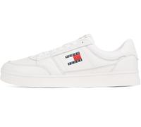 Tommy Jeans Zapatillas deportivas bajas 'THE GREENWICH NEW ESS' ecru / navy / rojo oscuro 46 ecru / navy / rojo oscuro
