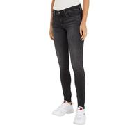 Tommy Jeans Sophie LW SKN AH1288 DW0DW17587 Pantalones de Mezclilla, Denim (Denim Black), 24W / 28L para Mujer