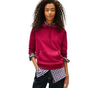 Tommy Jeans Sudadera con Capucha TJW REG S Flag Hoodie DW0DW19958 para Mujer, Color Morado (Lavish Cerise), XS, Morado (Cereza Lavish), XS
