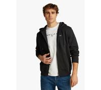 Tommy Jeans Hoodie con Cremallera Hombre Flag Zip Thru con Capucha