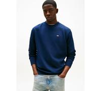 Tommy Jeans TJM Reg S Flag Crew Dm0dm20741 Sudadera de Cuello Redondo Hombre, Azul (Dark Night Navy), XL