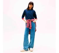 Tommy Jeans Tjw Reg S Flag Crew DW0DW19959 L Azul