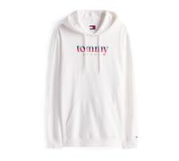 Tommy Jeans Sudadera 'DNA' ecru / navy / rojo XL ecru / navy / rojo