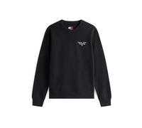 Tommy Jeans Sudadera 'ESS' negro / blanco S negro / blanco