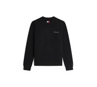 Tommy Jeans Sudadera 'ESS' negro / blanco XXS EUR