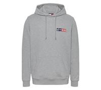 Tommy Jeans - Sudadera Gris con Capucha y Bolsillo - Sweatshirts & Hoodies - Hombre - Gris - M -