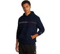 Tommy Jeans Sudadera Hombre Entry Graphic con Capucha, Azul (Dark Night Navy), S