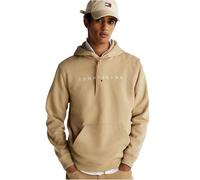 Tommy Jeans Sudadera Hombre Linear Logo con Capucha, Beige (Relic Tan), S