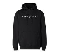 Tommy Jeans Sudadera negro / blanco, Talla S