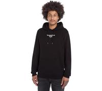 Tommy Jeans Sudadera Hoodie con Capucha para Hombre, Negro (Black), XXL