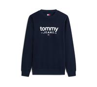 Tommy Jeans Sudadera 'Logo Graphic' navy / rojo / blanco M navy / rojo / blanco