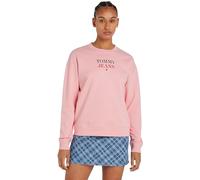 Tommy Jeans Sudadera Mujer Crew Neck sin Capucha, Rosa (Ballet Pink), XXS