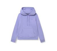 Tommy Jeans Sudadera Mujer Flag Regular Fit, Morado (Vintage Iris), L