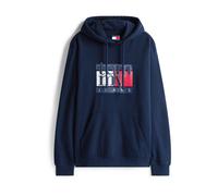 Tommy Jeans Sudadera navy / rojo oscuro / blanco L navy / rojo oscuro / blanco